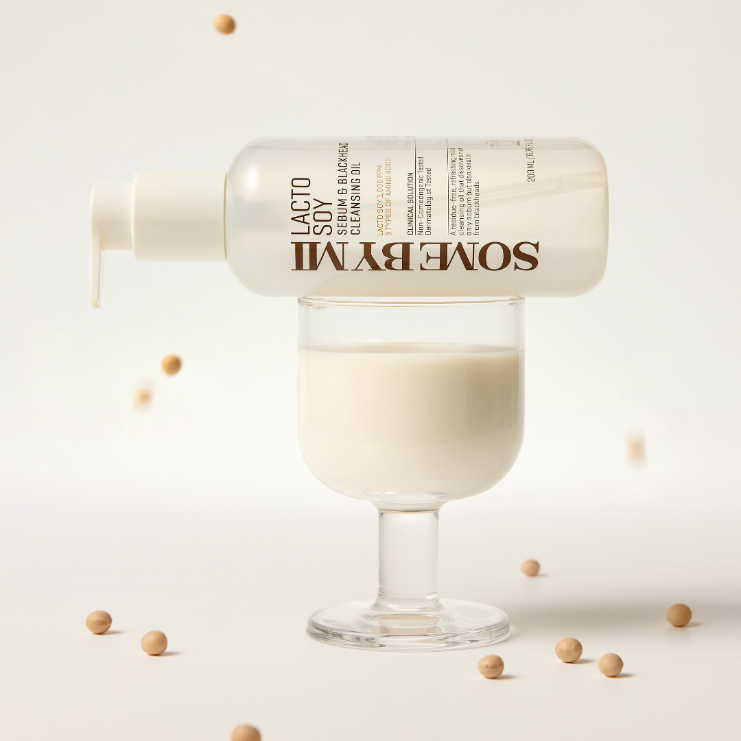 Some By Mi Lacto Soy Sebum & Blackhead Cleansing Oil, puhdistusöljy, kaksoispuhdistus, kauneus, ihonhoito, korealainen kosmetiikka, k-beauty, sinunapteekki.fi