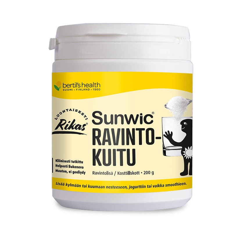 Bertil´s Health Sunwic Ravintokuitu 200 g - Sinunapteekki.fi