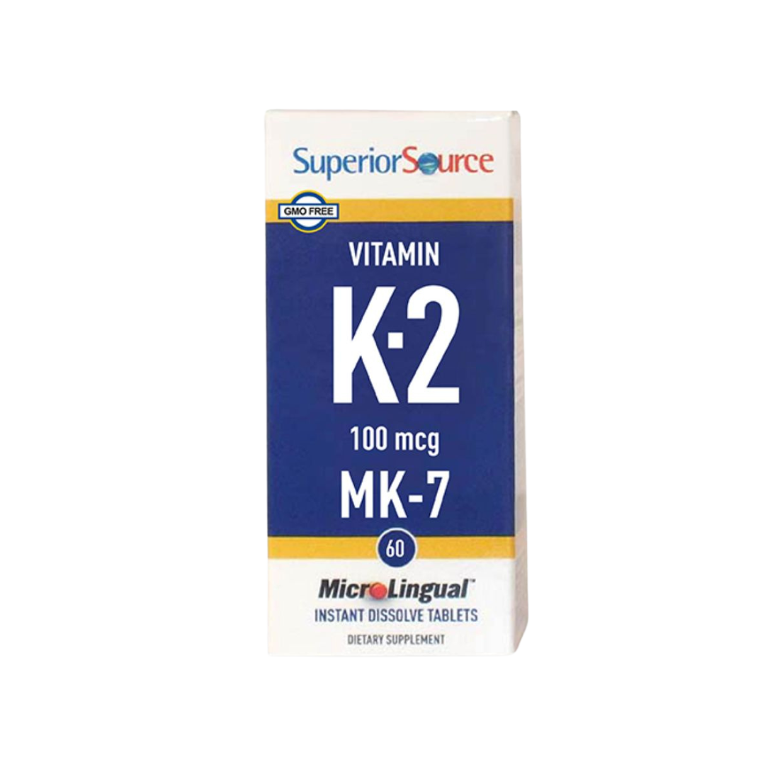 Superior Source K2-vitamiini 100 µg 60 tabl.