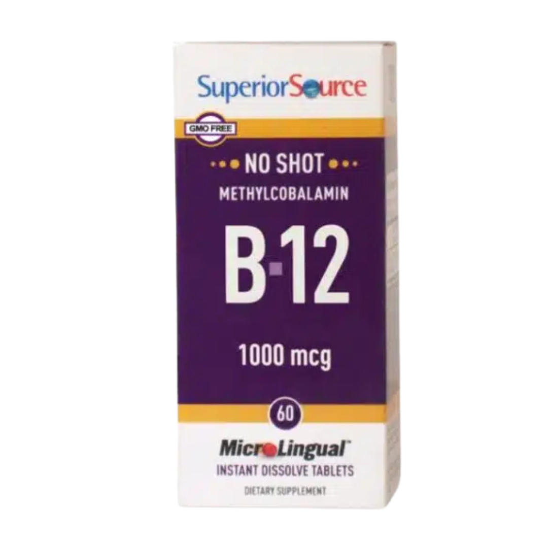 Superior Source B12-vitamiini 1000 µg 60 tabl.