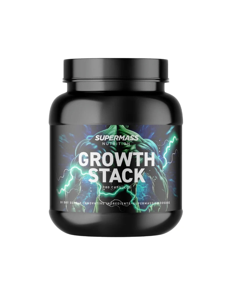 Supermass Nutrition Growth Stack 180 kaps.