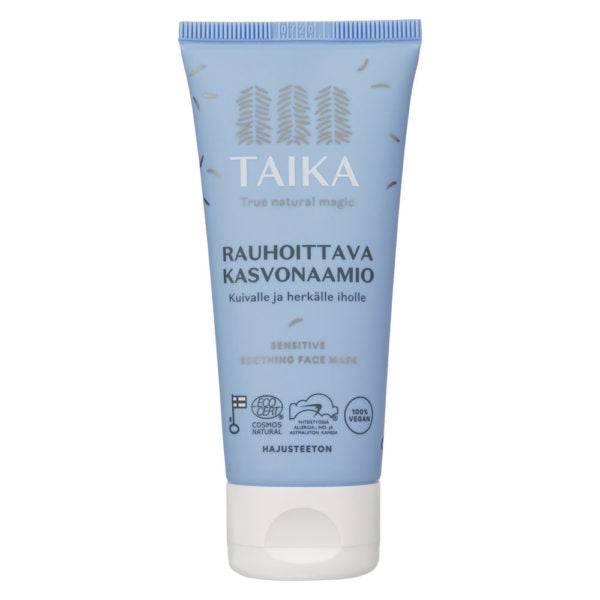 Taika Sensitive Soothing Face Mask - Rauhoittava kasvonaamio hajusteeton 60 ml - Sinunapteekki.fi