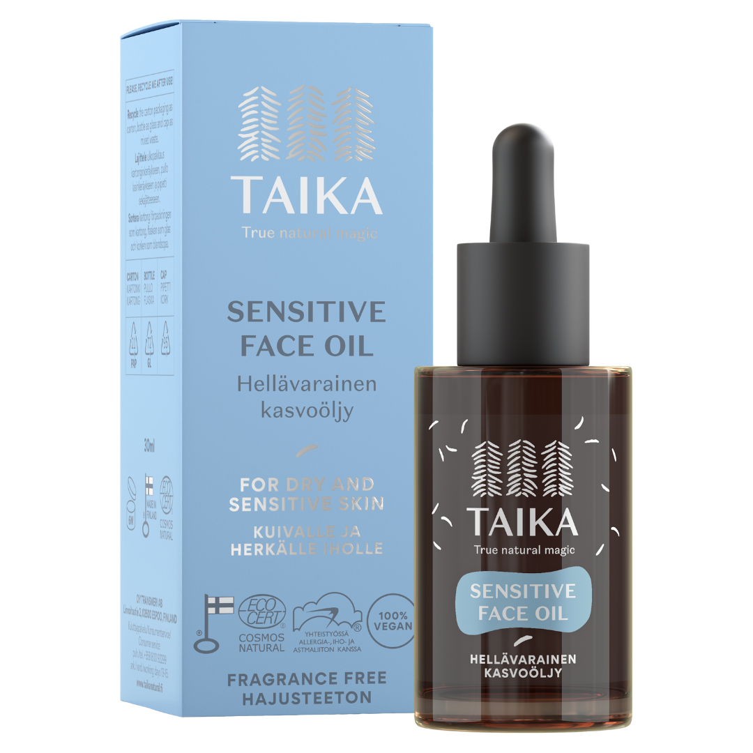 Taika Sensitive Face Oil - Hellävarainen Kasvoöljy 30 ml