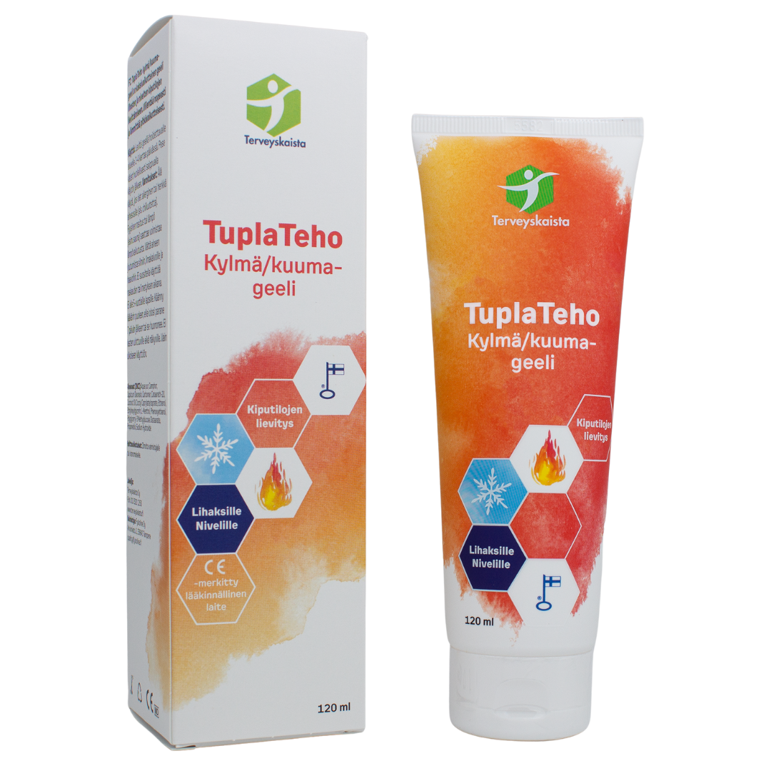 Terveyskaista TuplaTeho Kylmä/Kuumageeli 120 ml