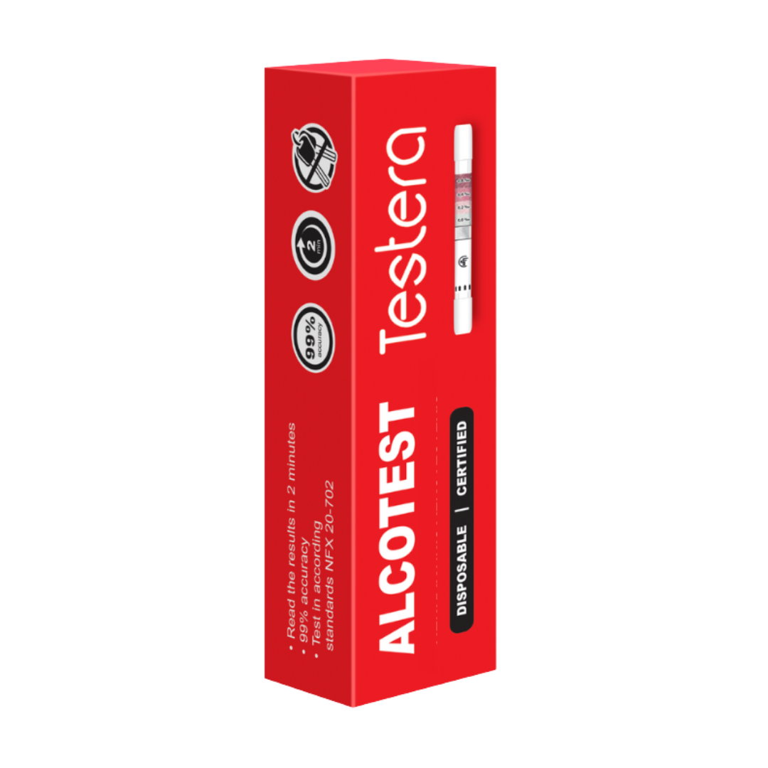 Testera Promilletesti 1 kpl