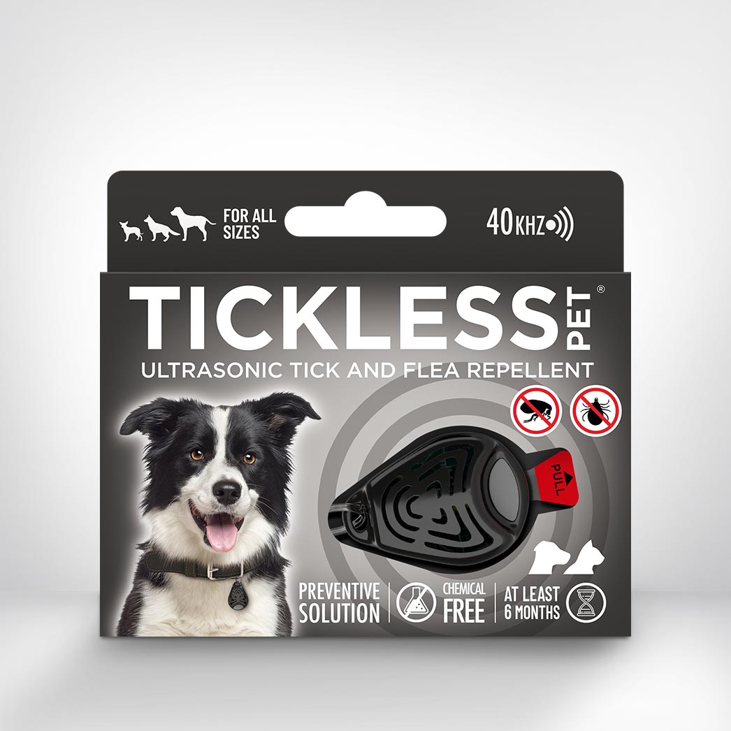 Tickless Pet Ultraääni - Punkki- ja Kirppukarkoitin Eläimille 1 kpl