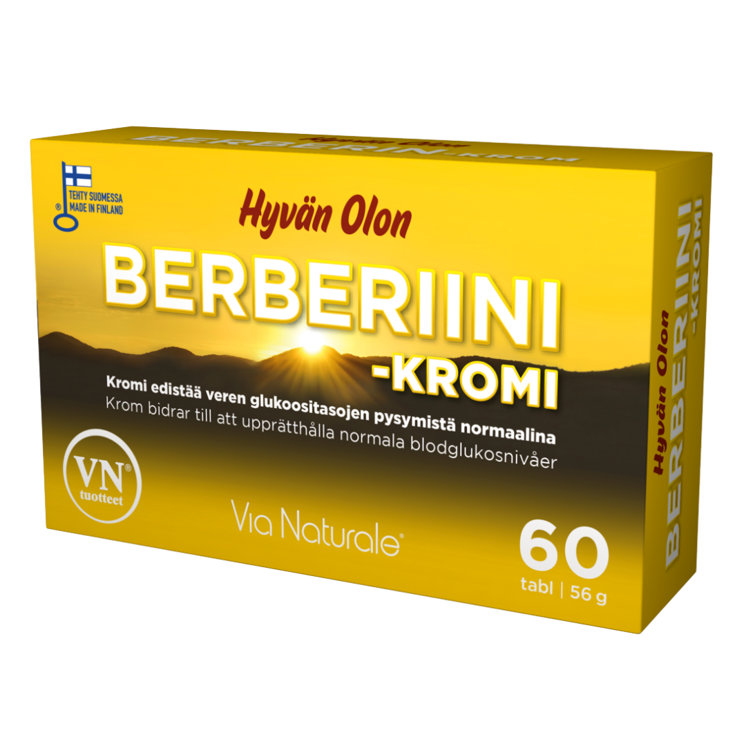 Hyvän Olon Berberiini - Kromi 60 tabl.