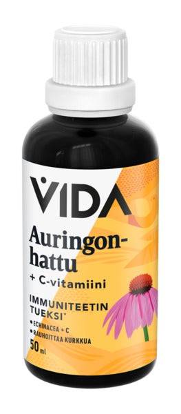 Vida Auringonhattu + C-vitamiini 50 ml - Sinunapteekki.fi