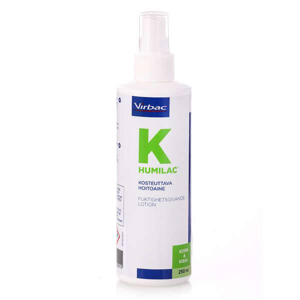 Virbac Humilac - Kosteuttava hoitoaine koirille ja kissoille 250 ml