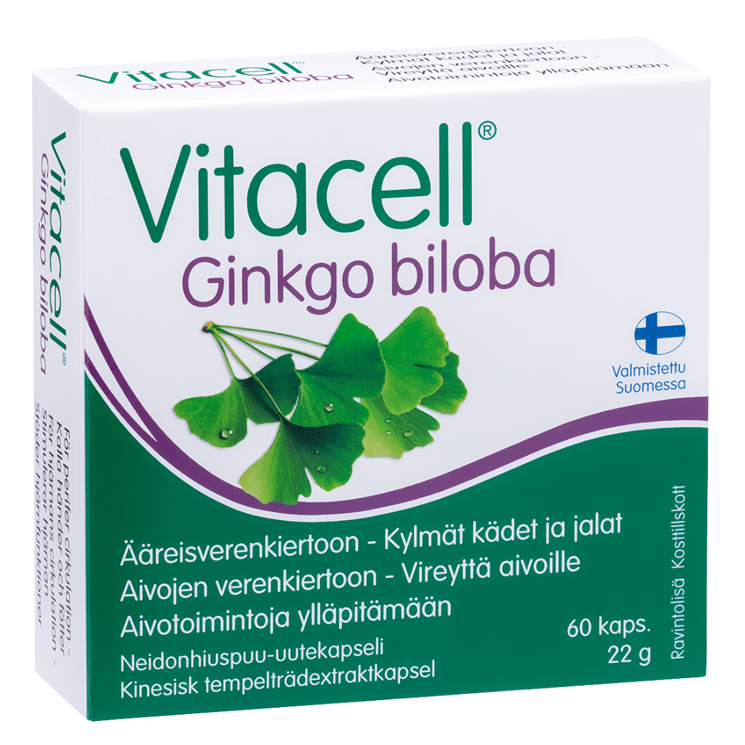 Vitacell Ginkgo Biloba 60 kaps.