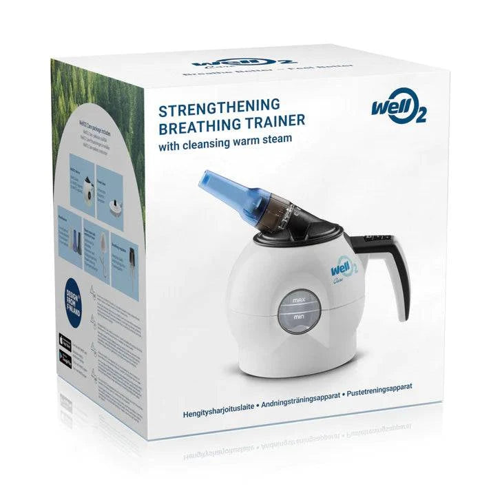 WellO2 Hengitysharjoituslaite - Uusi vuoden 2024 malli - Sinunapteekki.fi