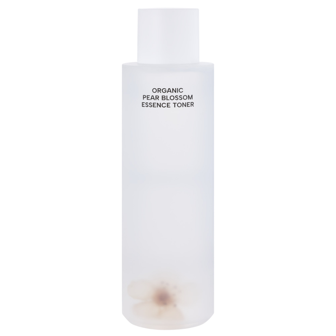 Kirkastava ja tasoittava korealainen Whamisa Organic Pear Blossom Essence Toner - Kasvovesi