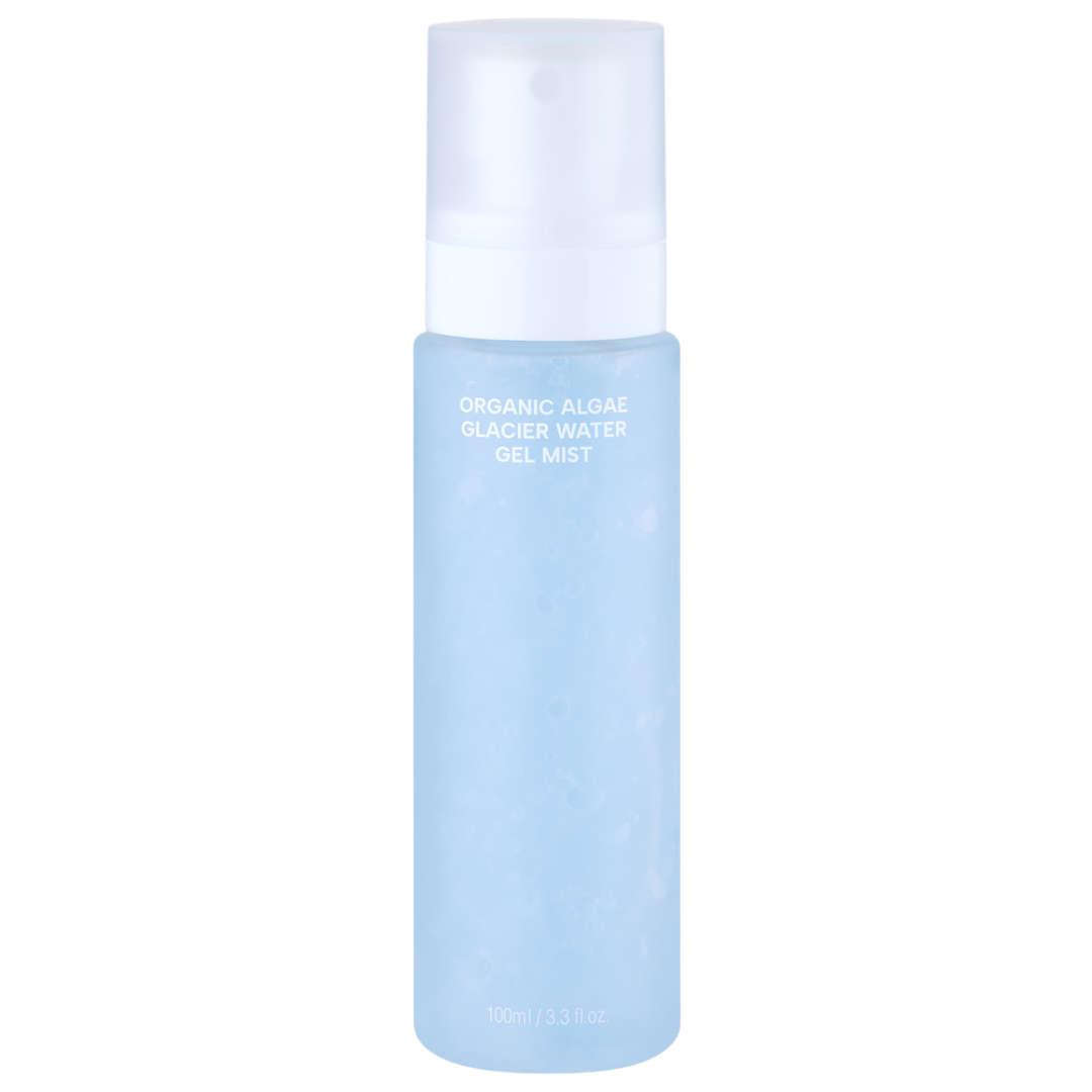 Whamisa Organic Algae Glacier Water Gel Mist - Kasvosuihke 100 ml Kostauttava ja virkistävä kasvovesi, sinunapteekki.fi