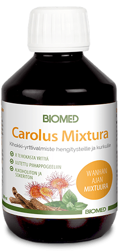 Biomed Carolus Mixtura 200 ml - Sinunapteekki.fi