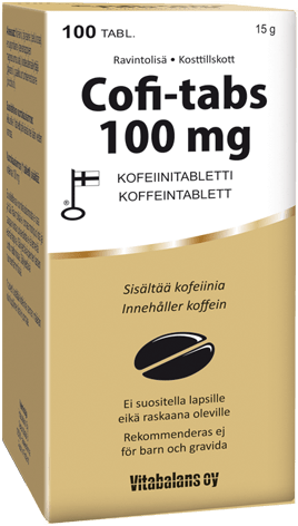 Cofi-tabs 100 mg 100 tabl. - Sinunapteekki.fi