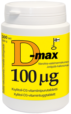 D-Max 100 µg 300 tabl.