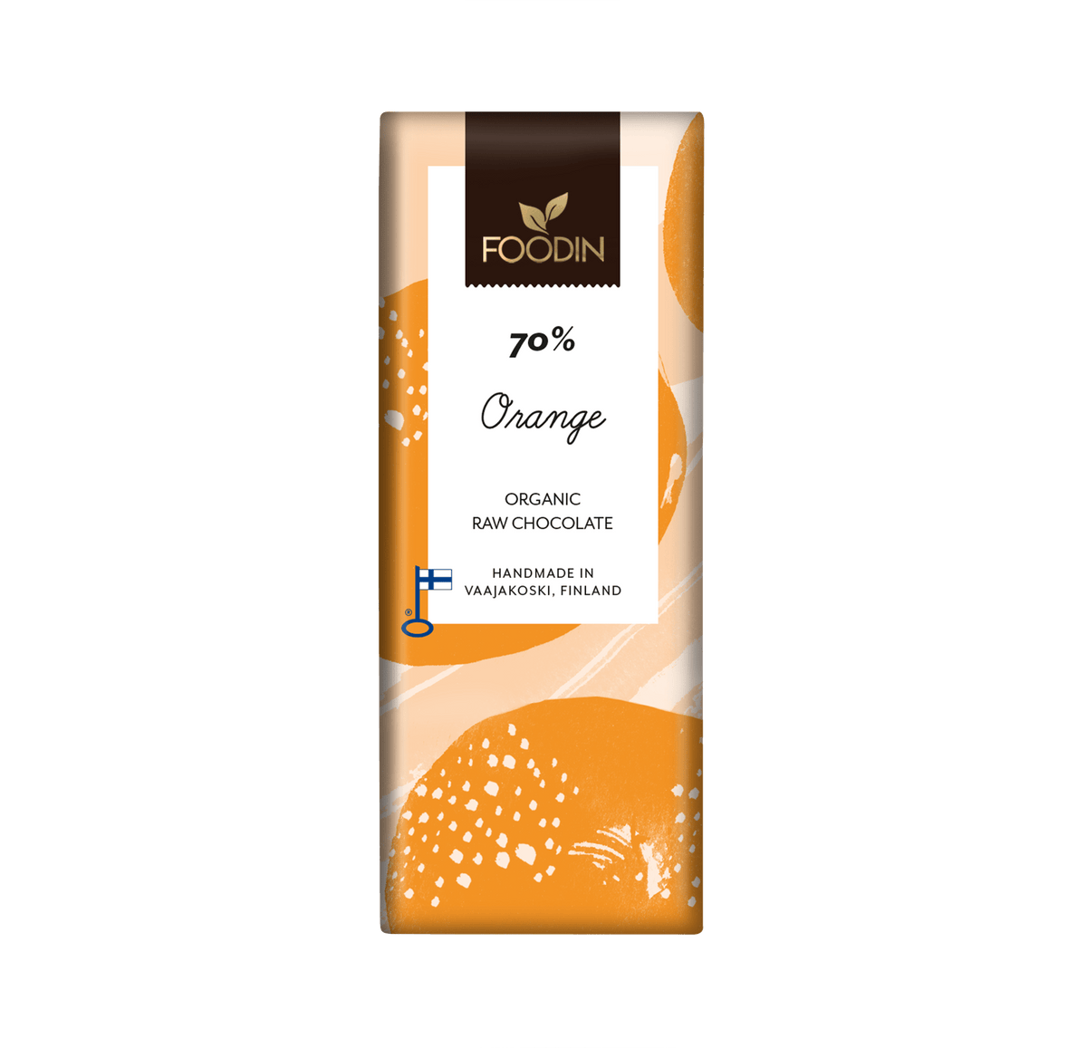 Foodin Orange raakasuklaa 70% - Sinunapteekki.fi