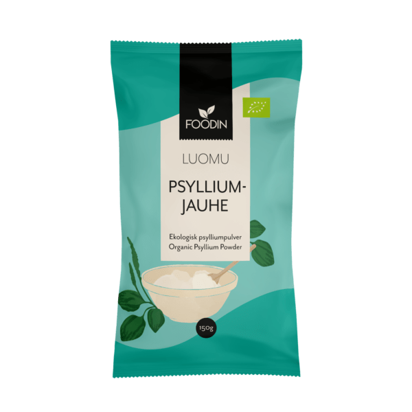 Foodin Psylliumjauhe Luomu 150 g - Sinunapteekki.fi