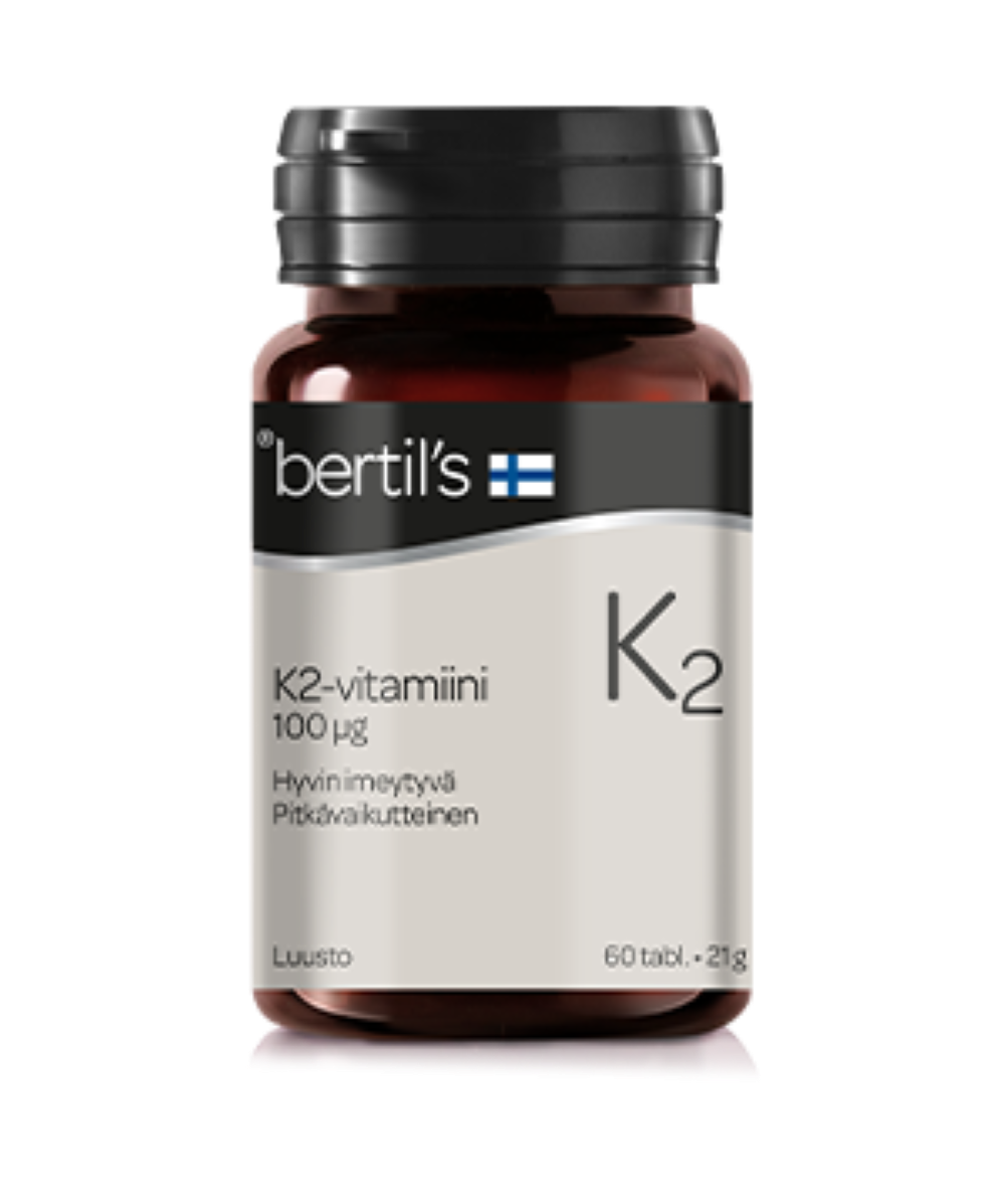 Bertil's K2-vitamiini 100 µg 60 tabl.