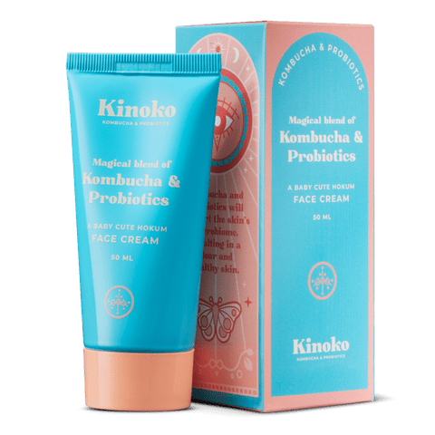 Kinoko Probiotic & Kombucha Face Cream - Kasvovoide 50 ml - Päiväys 11/2023