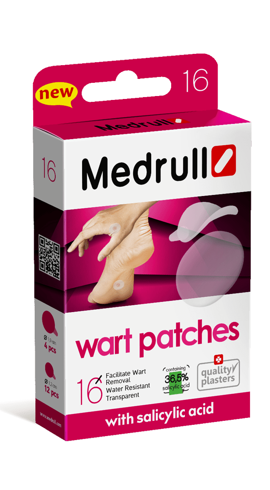 Medrull Wart Patches - Syylälaastari 16 kpl - Sinunapteekki.fi