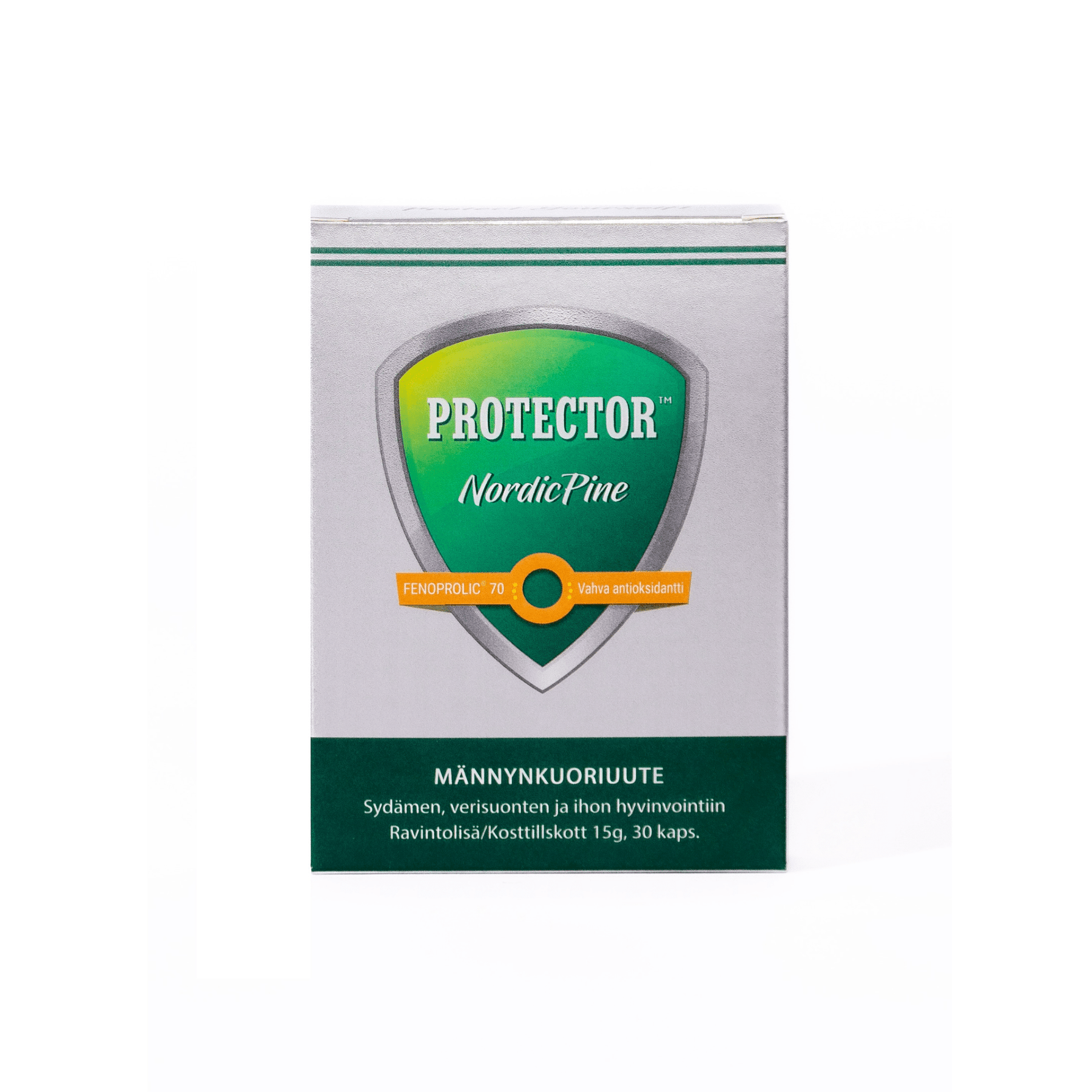 Protector NordicPine - Männynkuoriuute 30 kaps. - erä