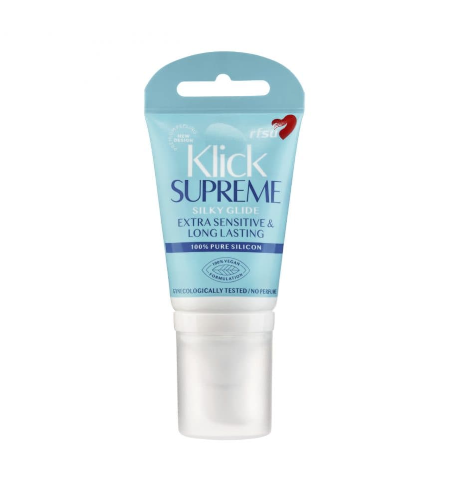 RFSU Klick Supreme Glide 40 ml - silikonipohjainen liukuvoide - Sinunapteekki.fi