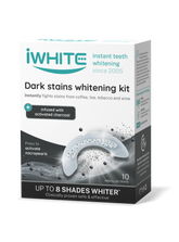 iWhite Dark Stains Whitening Kit - Valkaisumuotit 10 x 0,8 g