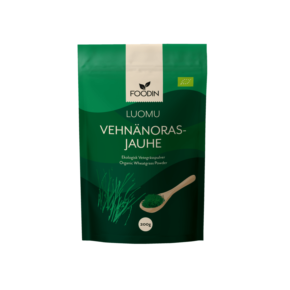 Foodin Vehnänorasjauhe Luomu 200 g - Sinunapteekki.fi