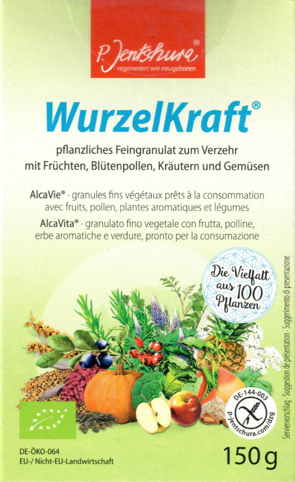 P. Jentschura WurzelKraft 150 g - poistuu - Sinunapteekki.fi