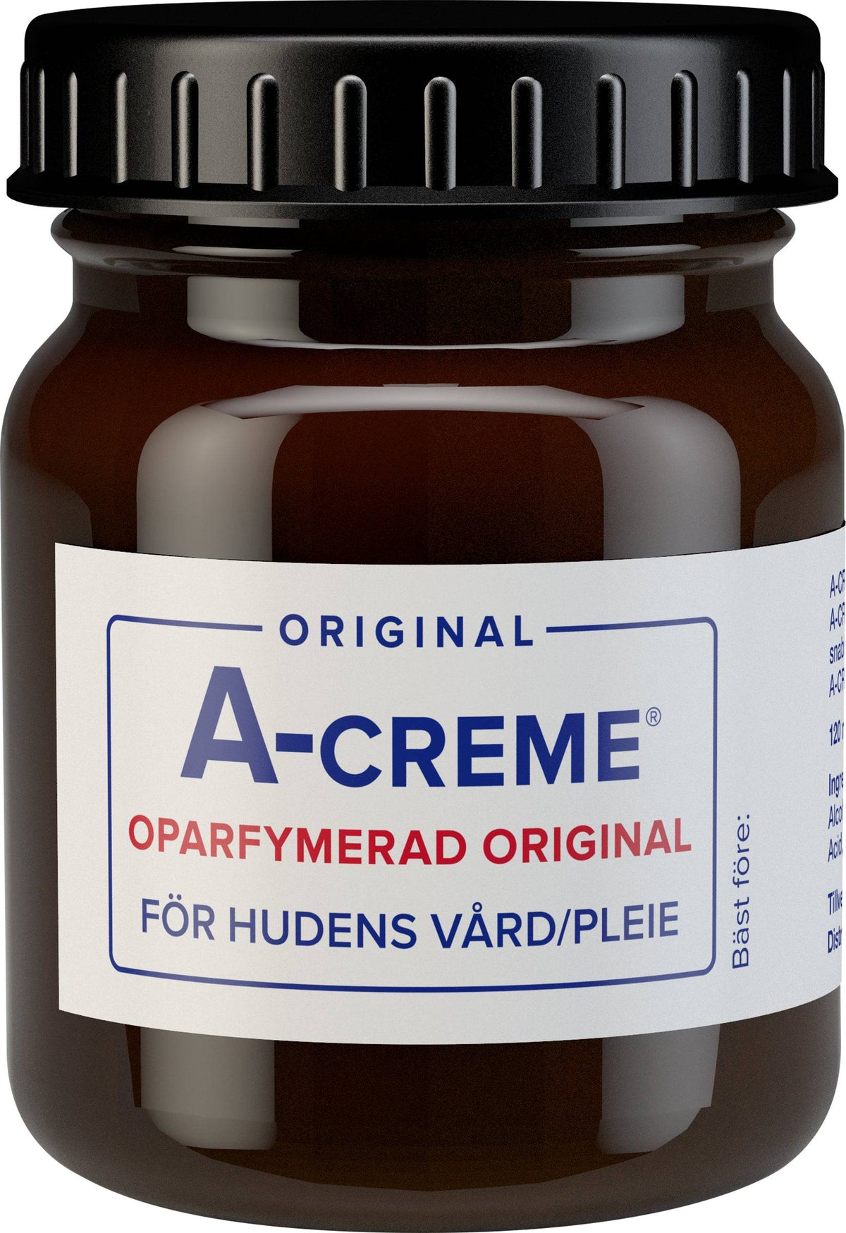 A-Creme Oparfymerad Original - Hajusteeton Kasvovoide 120 ml - Päiväys 03/2025 - Sinunapteekki.fi