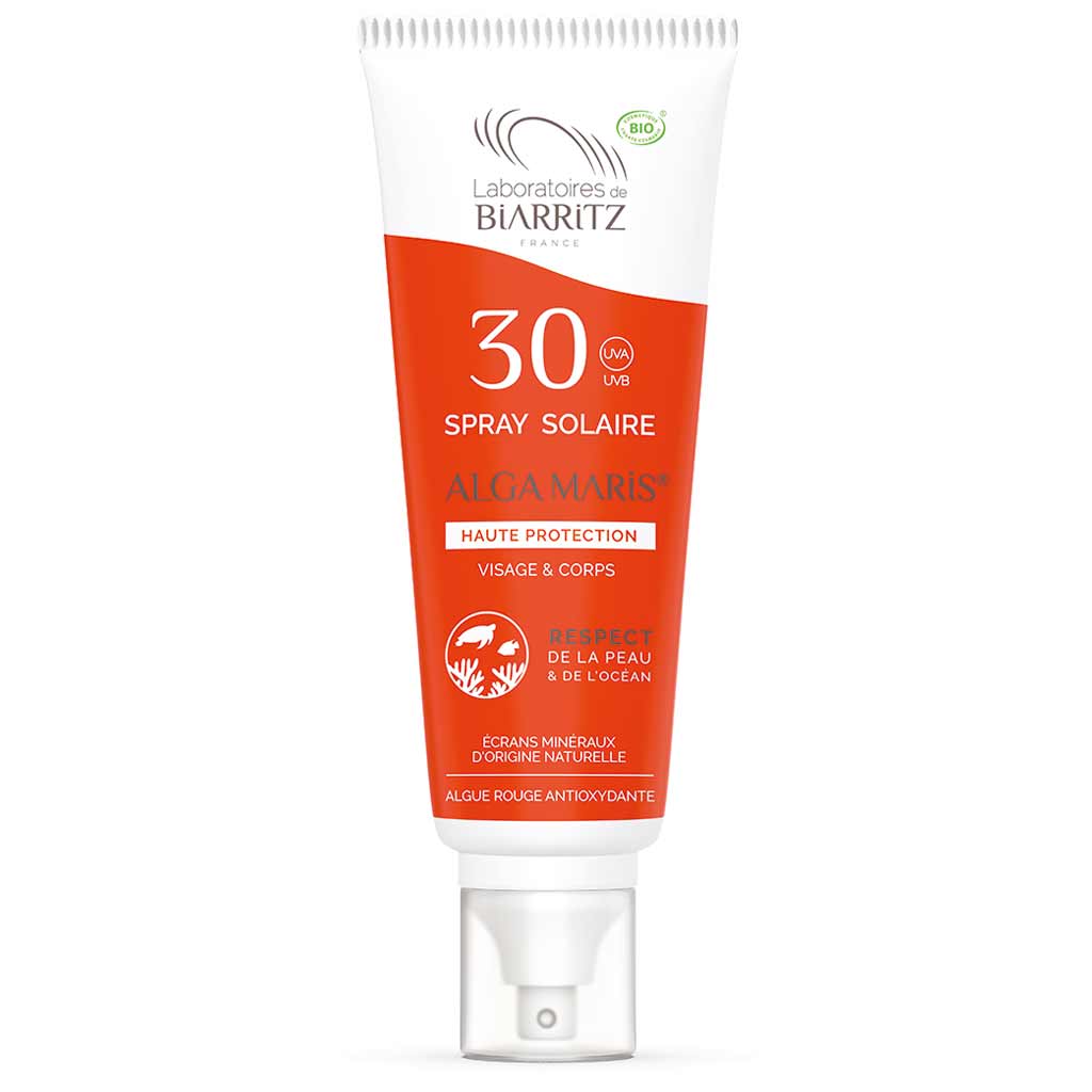 Alga Maris Aurinkosuojaspray Kasvoille ja vartalolle SPF30 - 100 ml