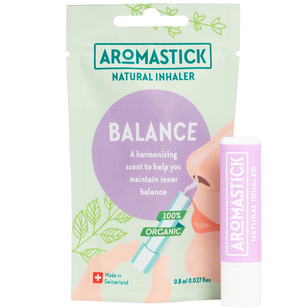 AromaStick Balance - Nenäinhalaatiopuikko 0,8 ml