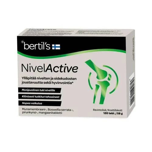 Bertil's NivelActive 120 tabl. - Sinunapteekki.fi