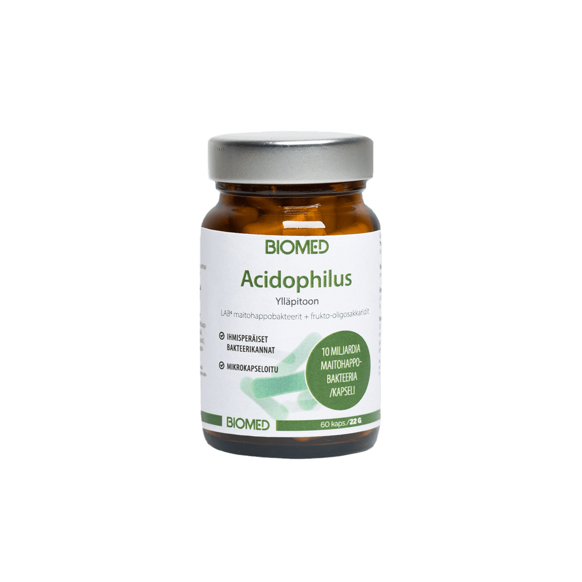 Biomed Acidophilus LAB4 60 kaps. - Sinunapteekki.fi