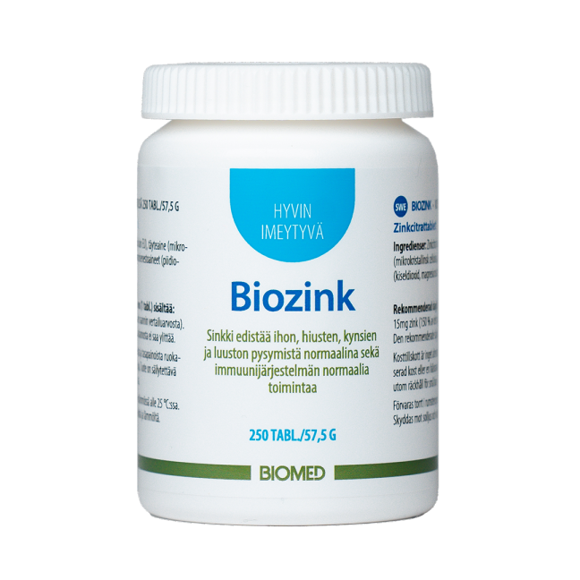 Biomed Biozink 250 tabl.
