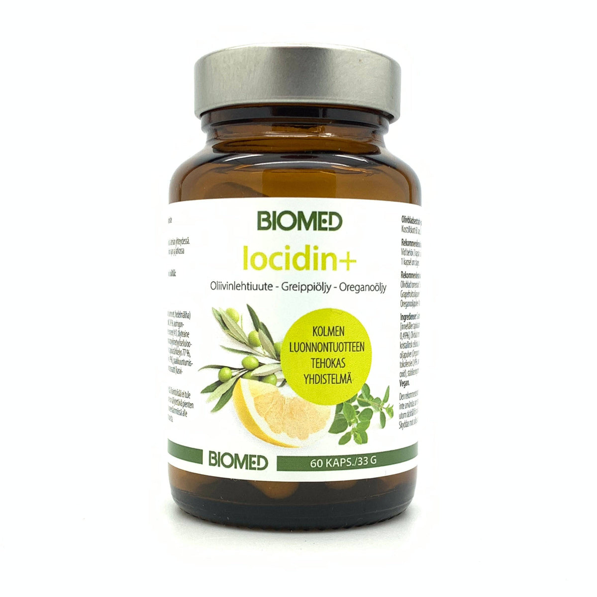 Biomed Iocidin plus 60 kaps. - Sinunapteekki.fi