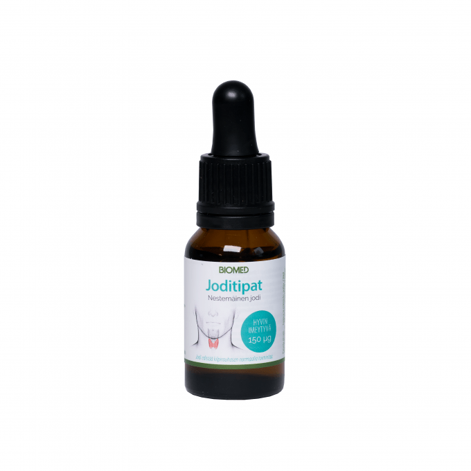 Biomed Joditipat 15 ml - RAVINTOLISÄ - Ravinnon täydentämiseen