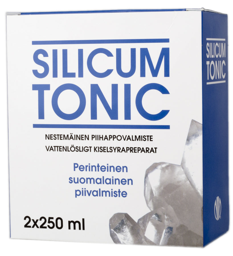 Biomed Silicum tonic - Piigeeli 2 x 250 ml - Pakkaus vaurioitunut, tuote käyttökelpoinen.