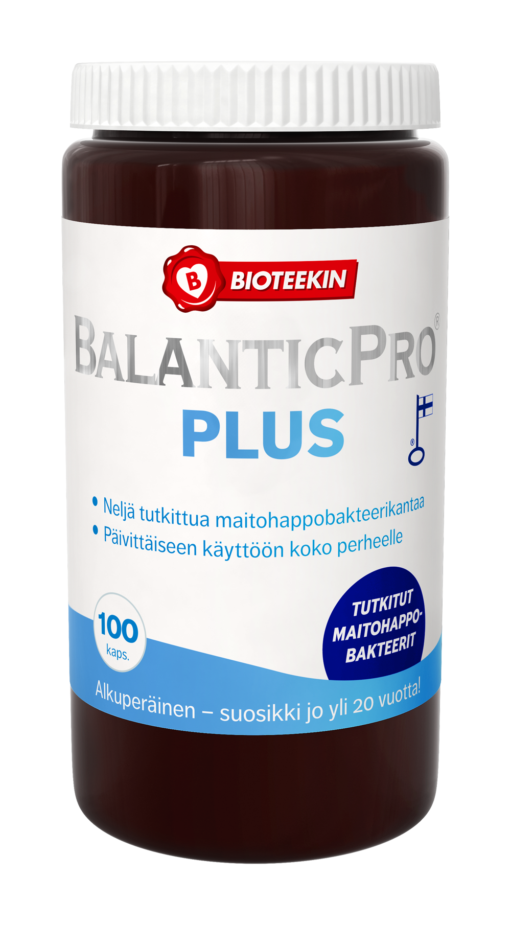 Bioteekin BalanticPro Plus - Maitohappobakteeri 100 kaps. - erä