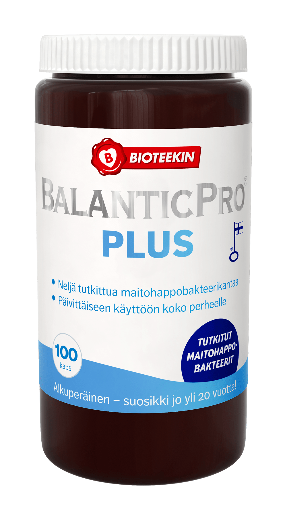 Bioteekin BalanticPro Plus - Maitohappobakteerivalmiste 100 kaps.