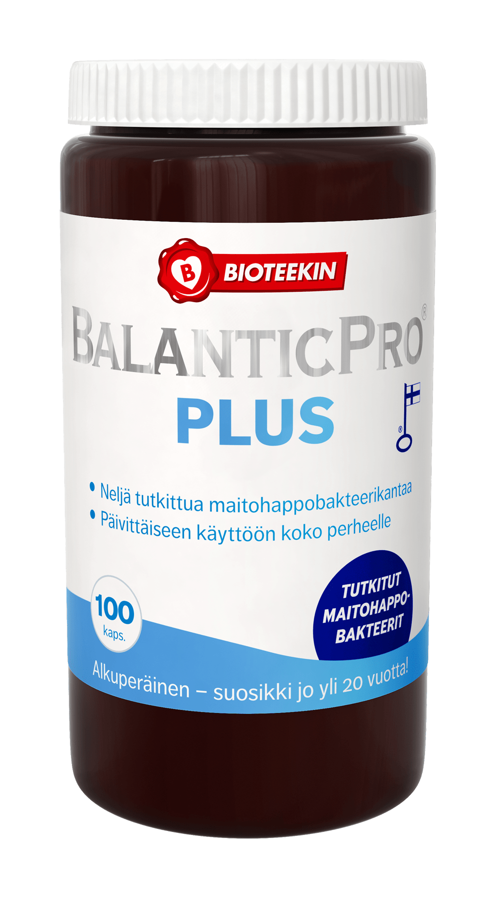 Bioteekin BalanticPro Plus - Maitohappobakteeri 100 kaps.