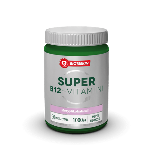 Bioteekin Super B-12 1000 µg 90 tabl.