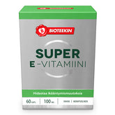 Bioteekin Super E-Vitamiini 100 mg 60 kaps.