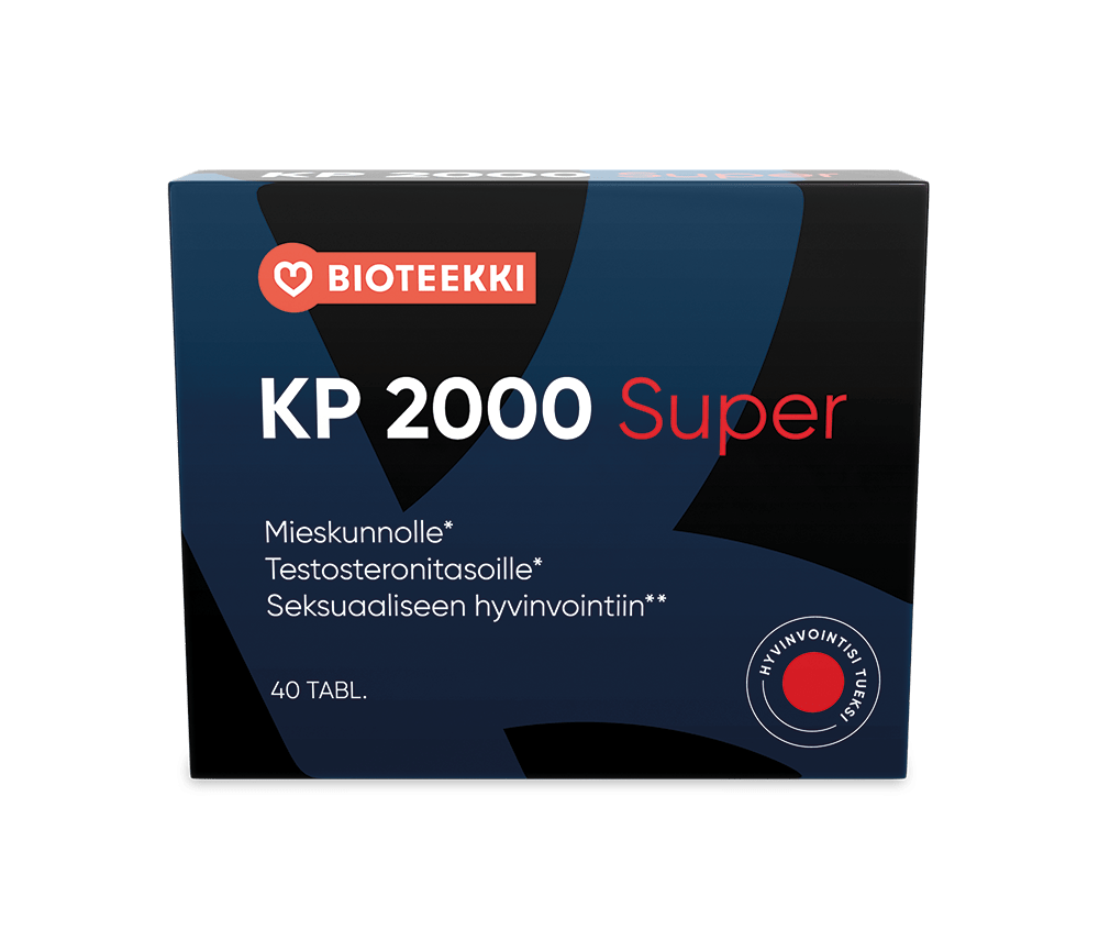 Bioteekki KP 2000 Super Miehille 40 tabl