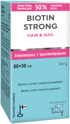 Biotin Strong Hair & Nail 60+30 tabl.