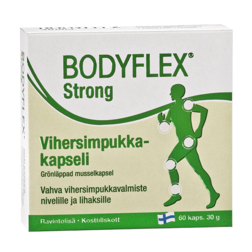 Bodyflex Strong - Vihersimpukkakapseli 60 kaps. - poistuu