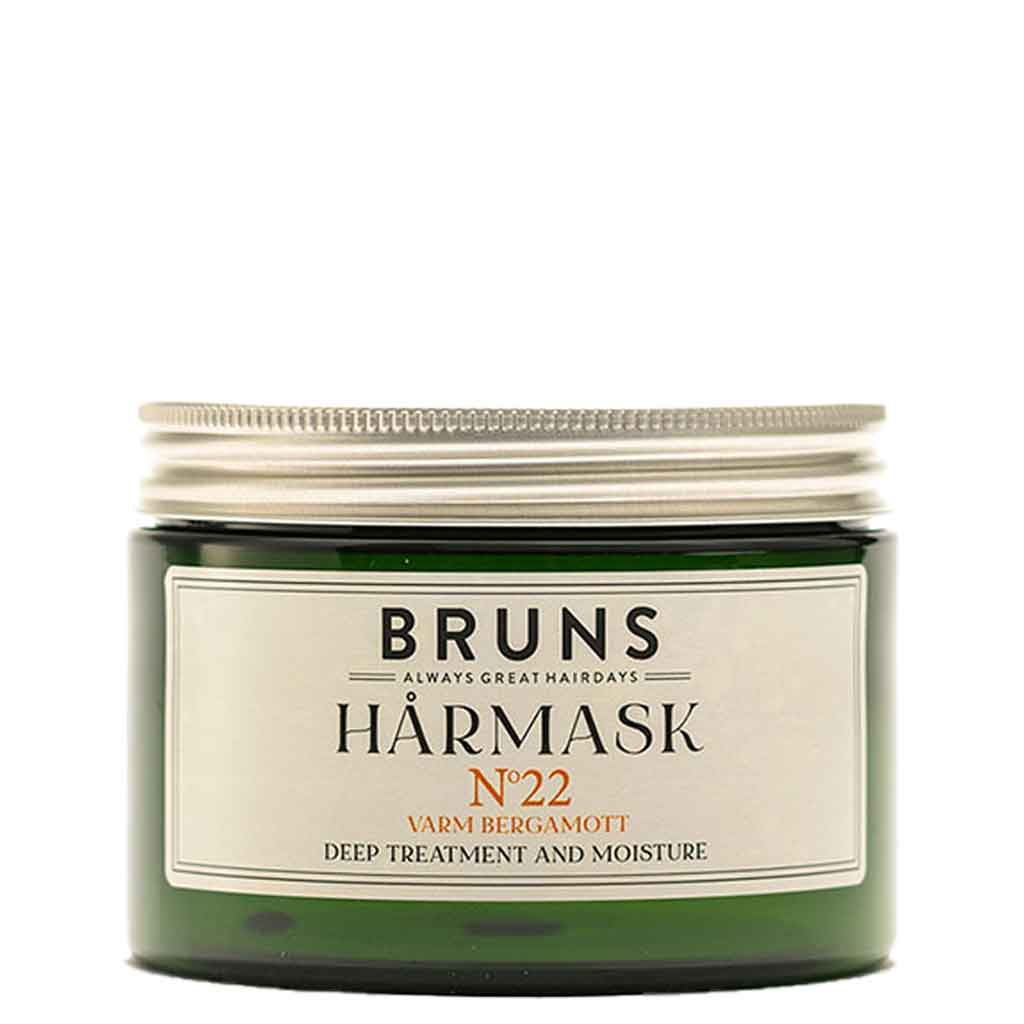 Bruns Products Nr22 Warm Bergamot Hårmask - Bergamotti Hiusnaamio 350 ml - Sinunapteekki.fi