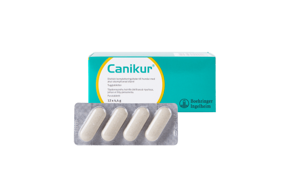 Canikur - Täydennysrehu koirille 12 tabl. - Sinunapteekki.fi