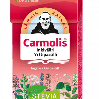 Carmolis Inkivääri Yrttipastilli 45 g